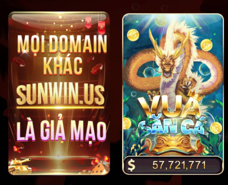 Những tựa game bắn cá nổi bật trong hệ thống Sunwin