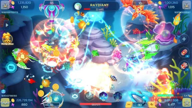 Săn cá lớn theo combo 